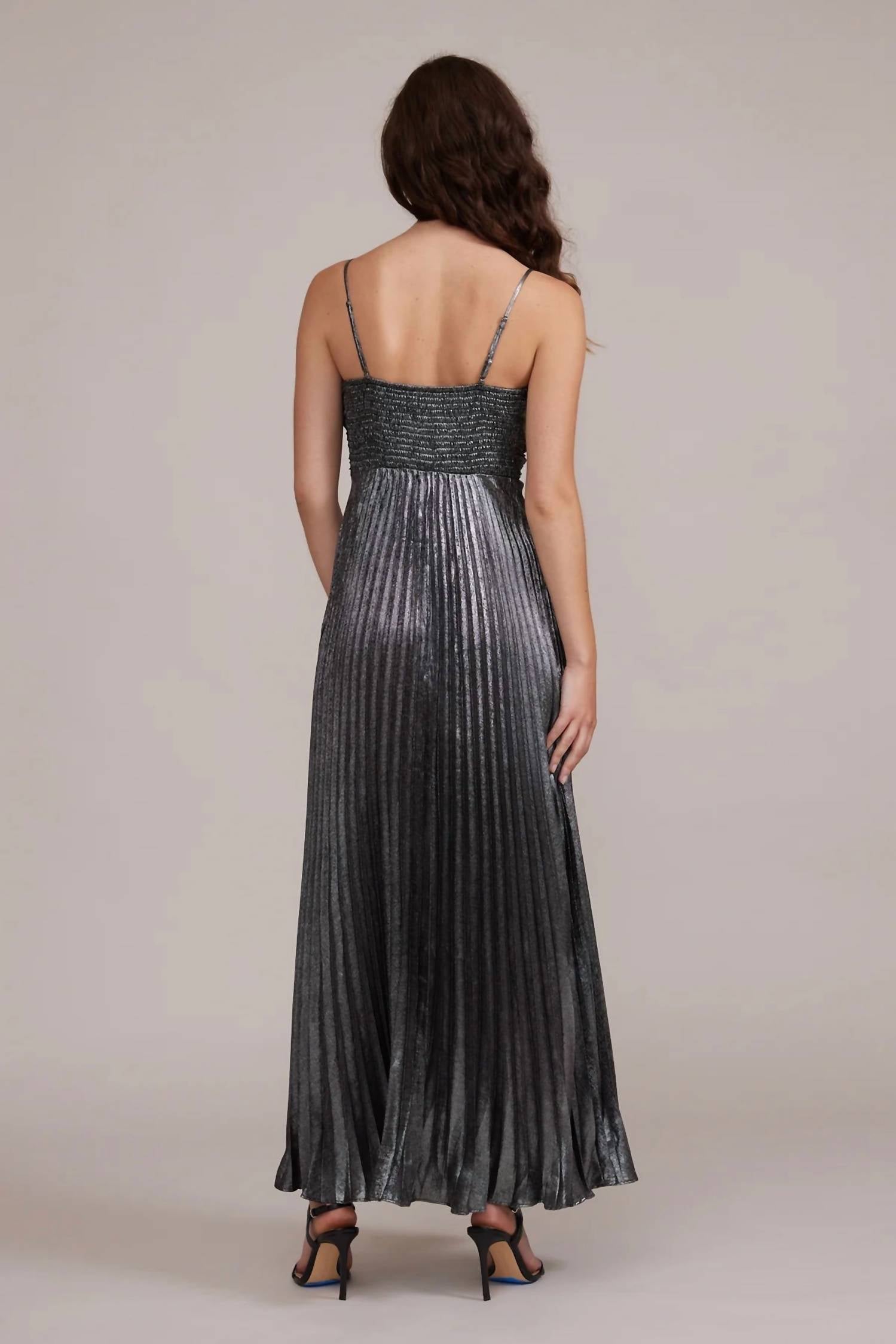 Lucy Paris - Rose Pleated Dress