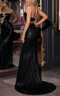 Portia&Scarlett - Embellished Bow Evening Gown