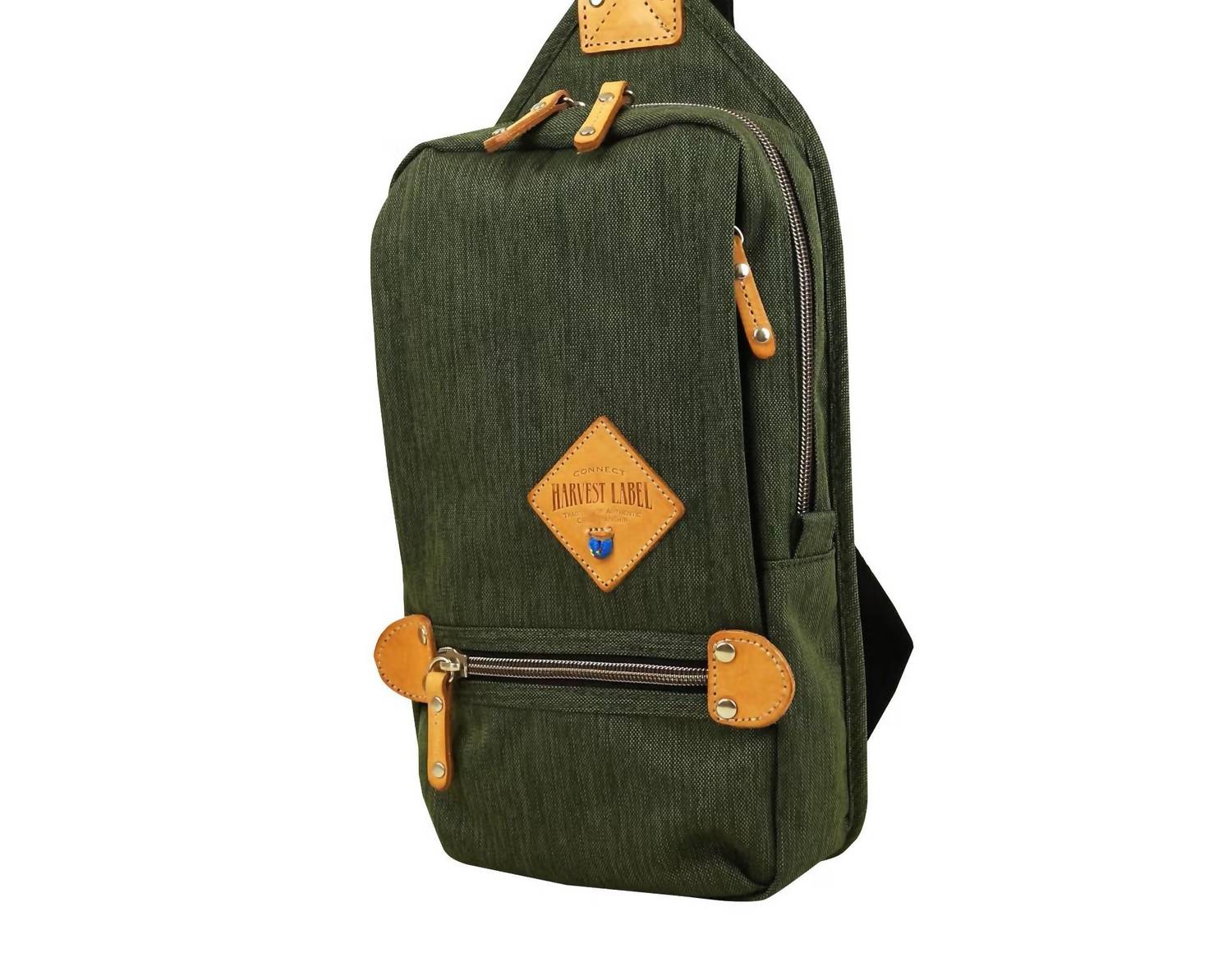 Harvest Label Men's Sling Pack Element Bag in forest - men's bag