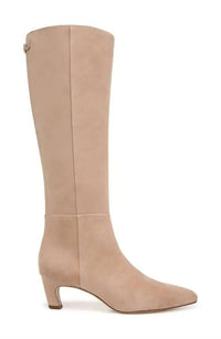 Sam Edelman - Women's Molly Pointed Toe Kitten Heel Knee High Boots