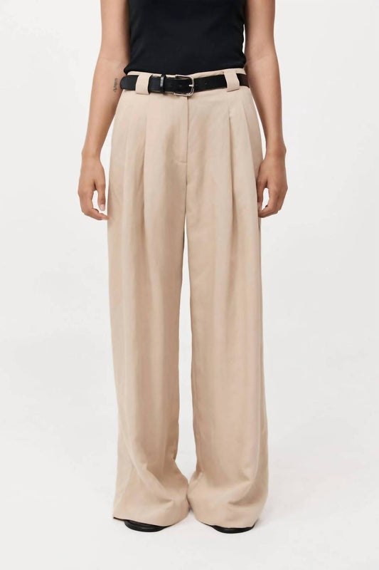 St. Agni - Wide Leg Pleat Pants