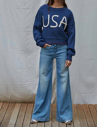 By Together - Usa Long Sleeve Sweater