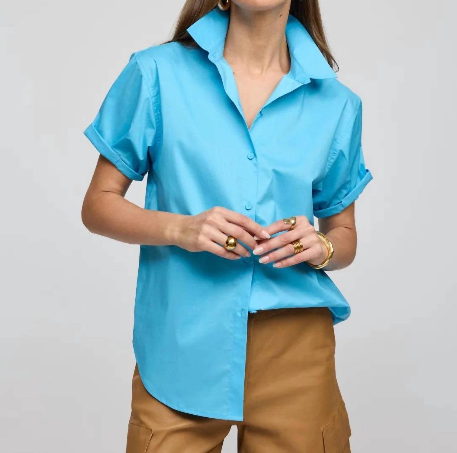 Hinson Wu - Lucie Short Sleeve Shirt