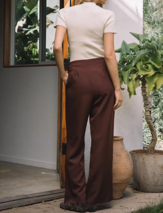 Skies Are Blue - Whitney High Waist Trouser Pants