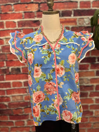 Jodifl Women's My Time Blouse in multi - women's blouse