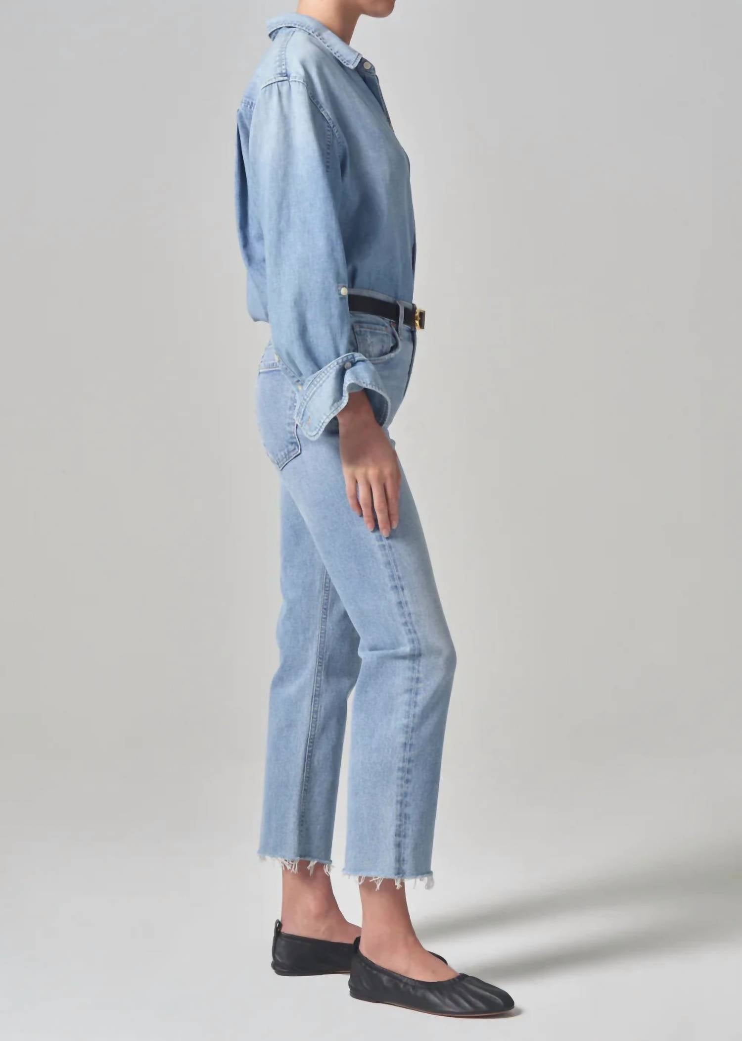 Citizens Of Humanity - Daphne Crop High Rise Jeans