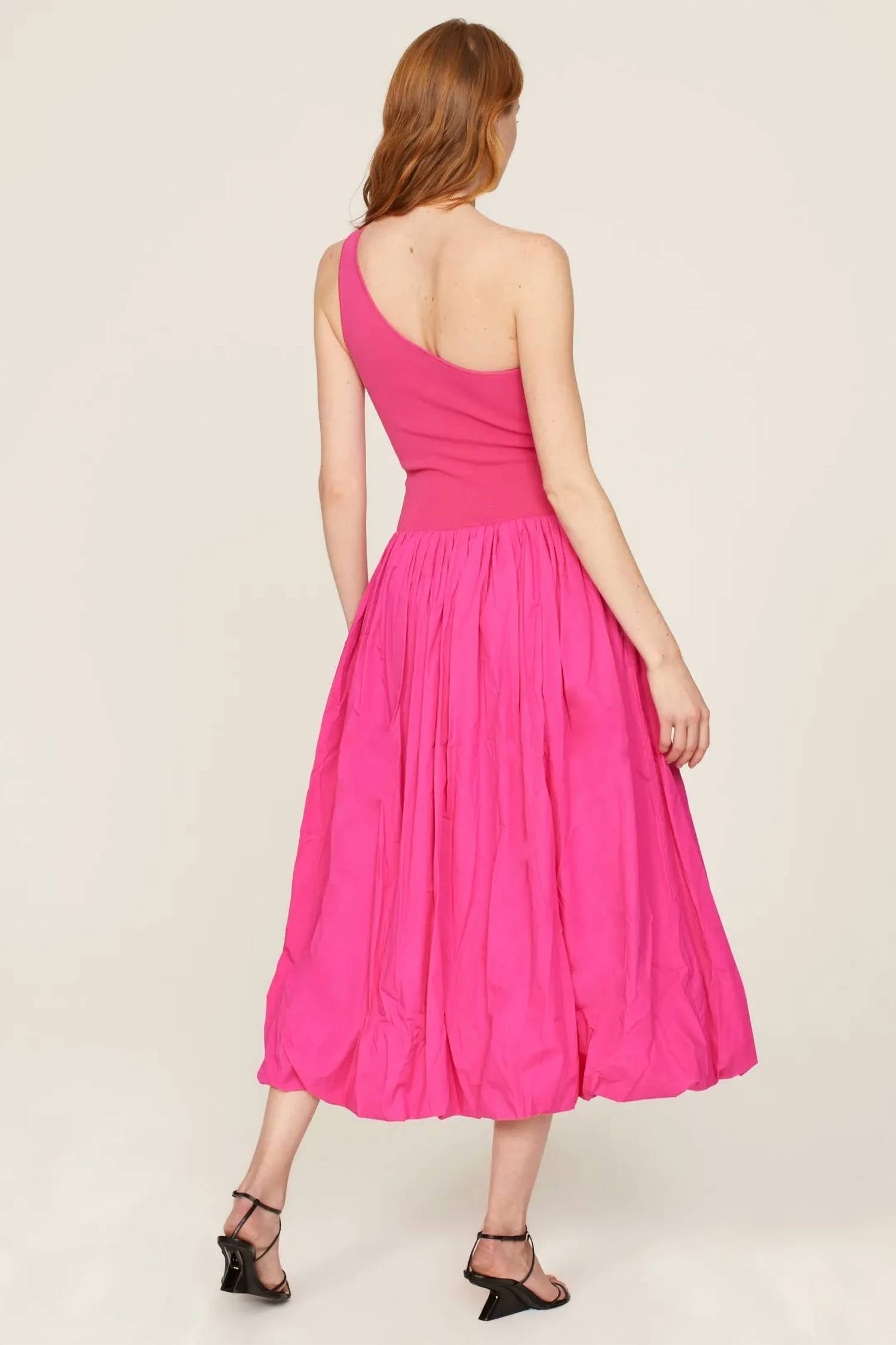 Derek Lam 10 Crosby - One Shoulder Midi Dress