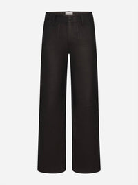 Frame - Women's Le Slim Palazzo Modernist Pocket Leather Pants
