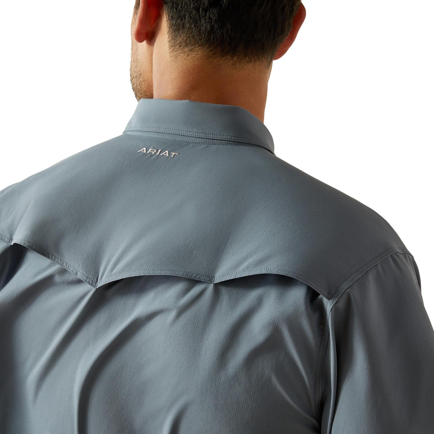 Ariat - Western Venttek Classic Fit Short Sleeve Snap Shirt
