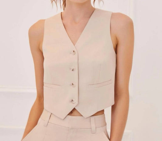 Something Navy - Tailored Vest