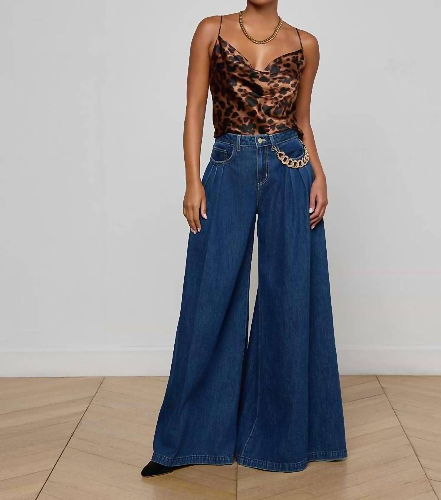L'Agence - Chayse Wide-leg Jeans