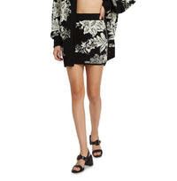 HEMANT & NANDITA Dea Oversized Cardigan in black - women's cardigan - detail view