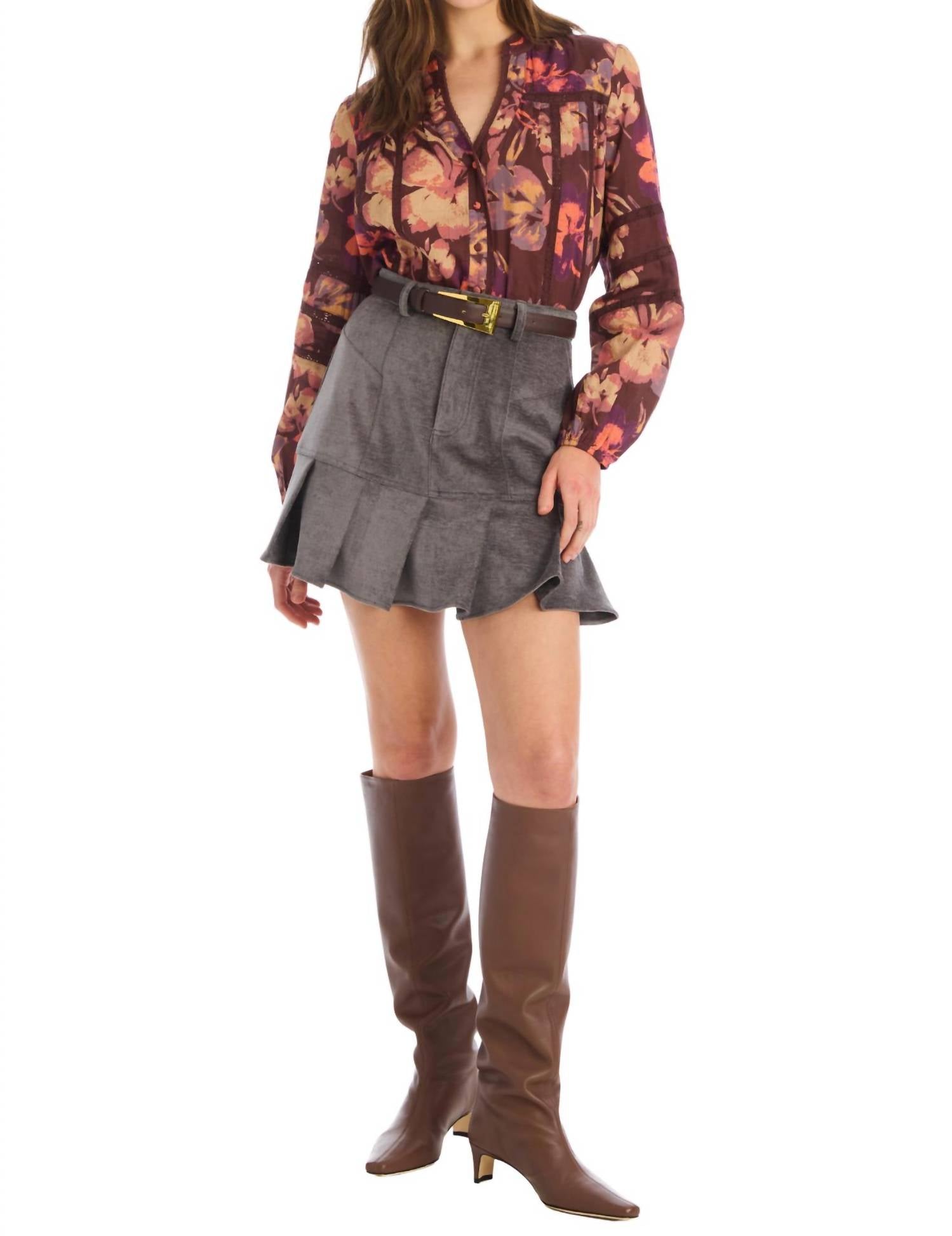 Allison New York - Maya Button Down Blouse