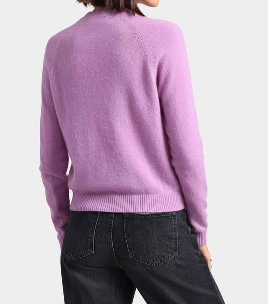 Minnie Rose - Cashmere Long Sleeve Shrunken Top