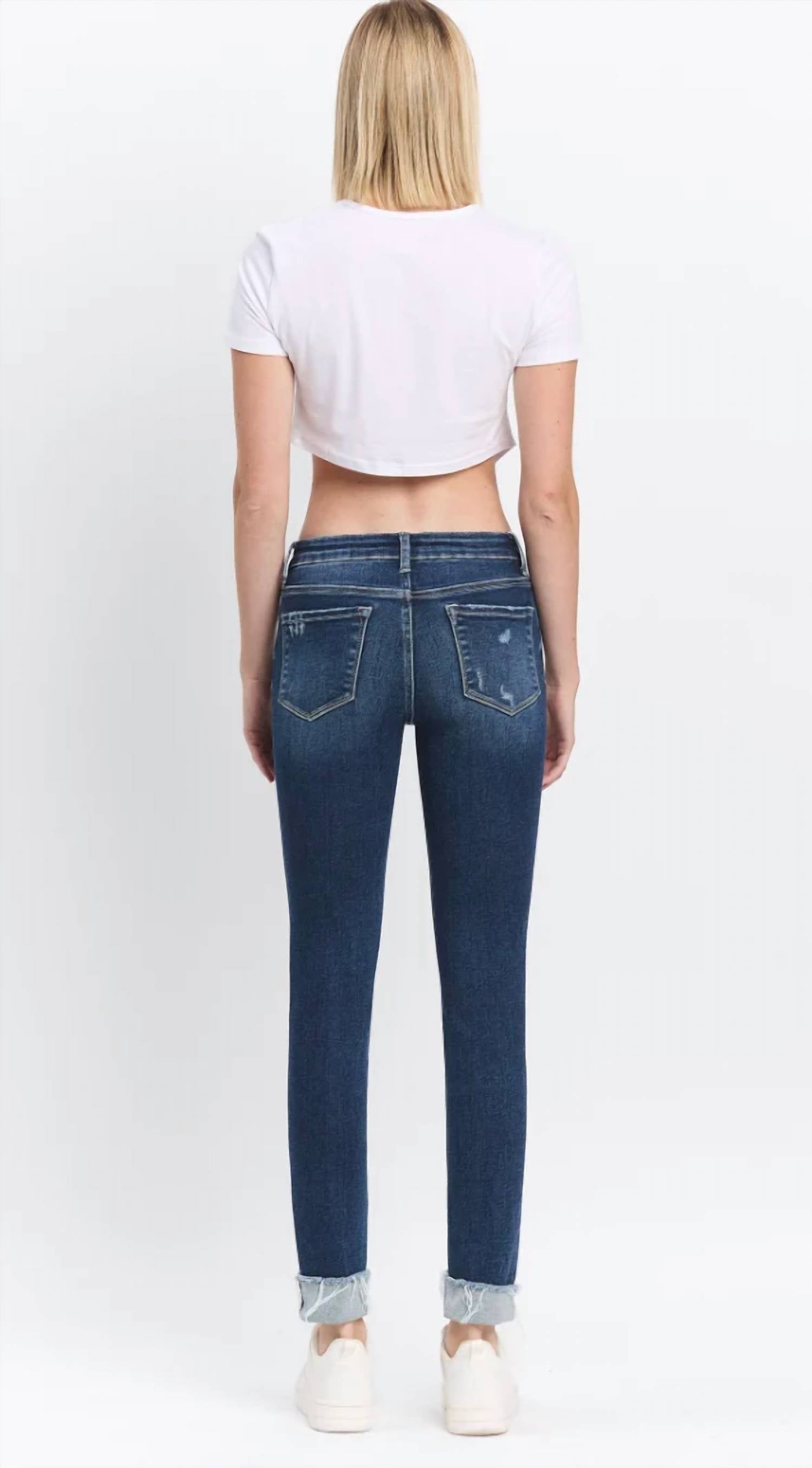 Vervet By Flying Monkey - Reflex Mid Rise Skinny Jeans