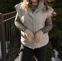 Blu Pepper - Oversized Puffer Vest
