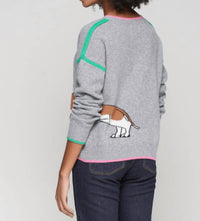 Vilagallo - Dachshund Wool Knit Sweater