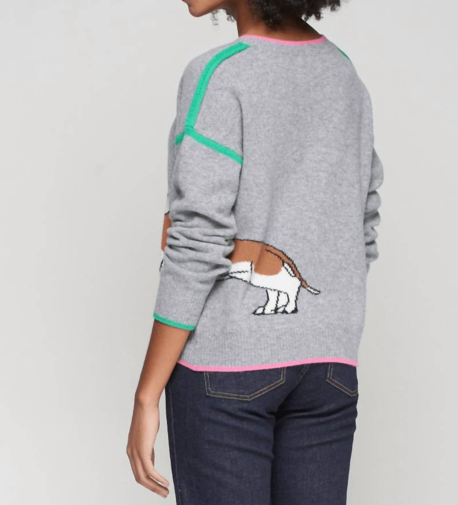 Vilagallo - Dachshund Wool Knit Sweater