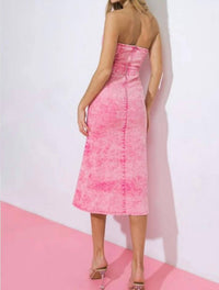 Flying Tomato - Cyprus Acid Washed Midi Dress