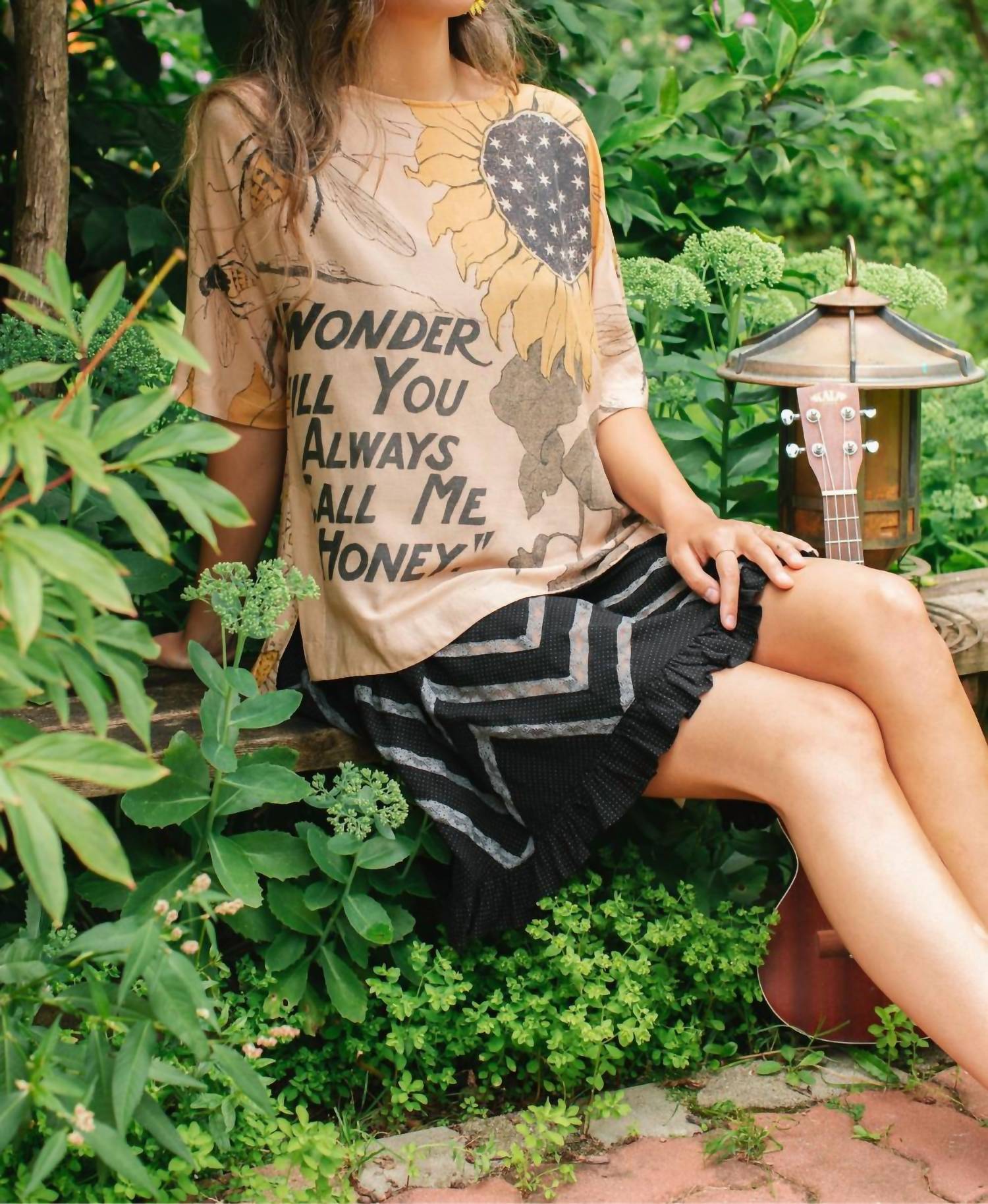 Market Of Stars - Milk & Honey Bamboo Bohemian Luxe Bamboo Tunic Shirt