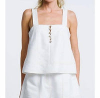 Ciebon - Women's Jaclyn Topstitched Tank Top