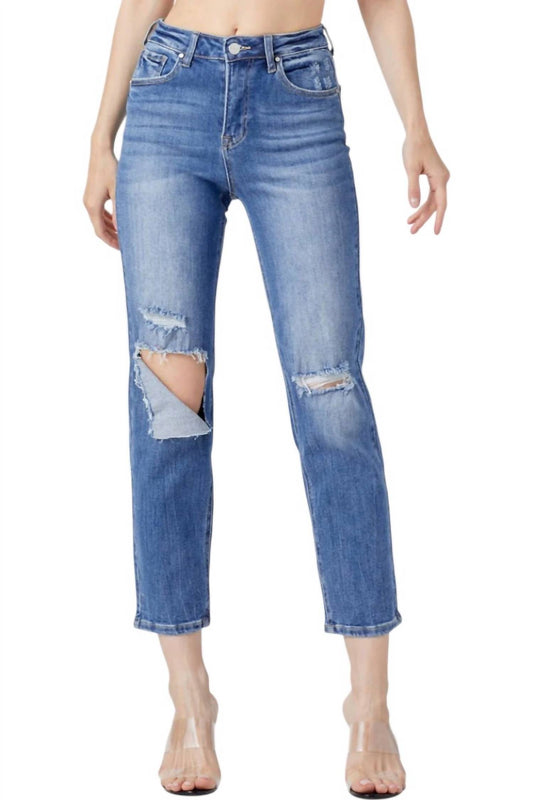 Risen - High Waist Relaxed Jeans