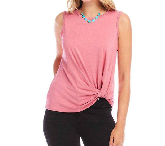 Karen Kane - Sleeveless Pick-Up Top