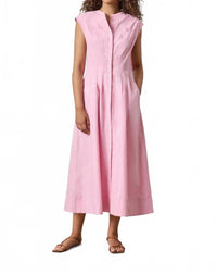 Lilla P Sleeveless Seamed Maxi Dress in taffy - women's dress