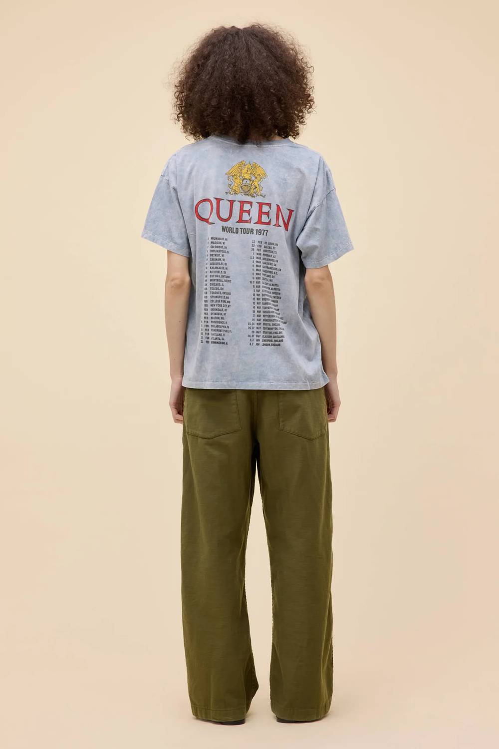 Daydreamer - Queen World Tour 1977 Merch Tee
