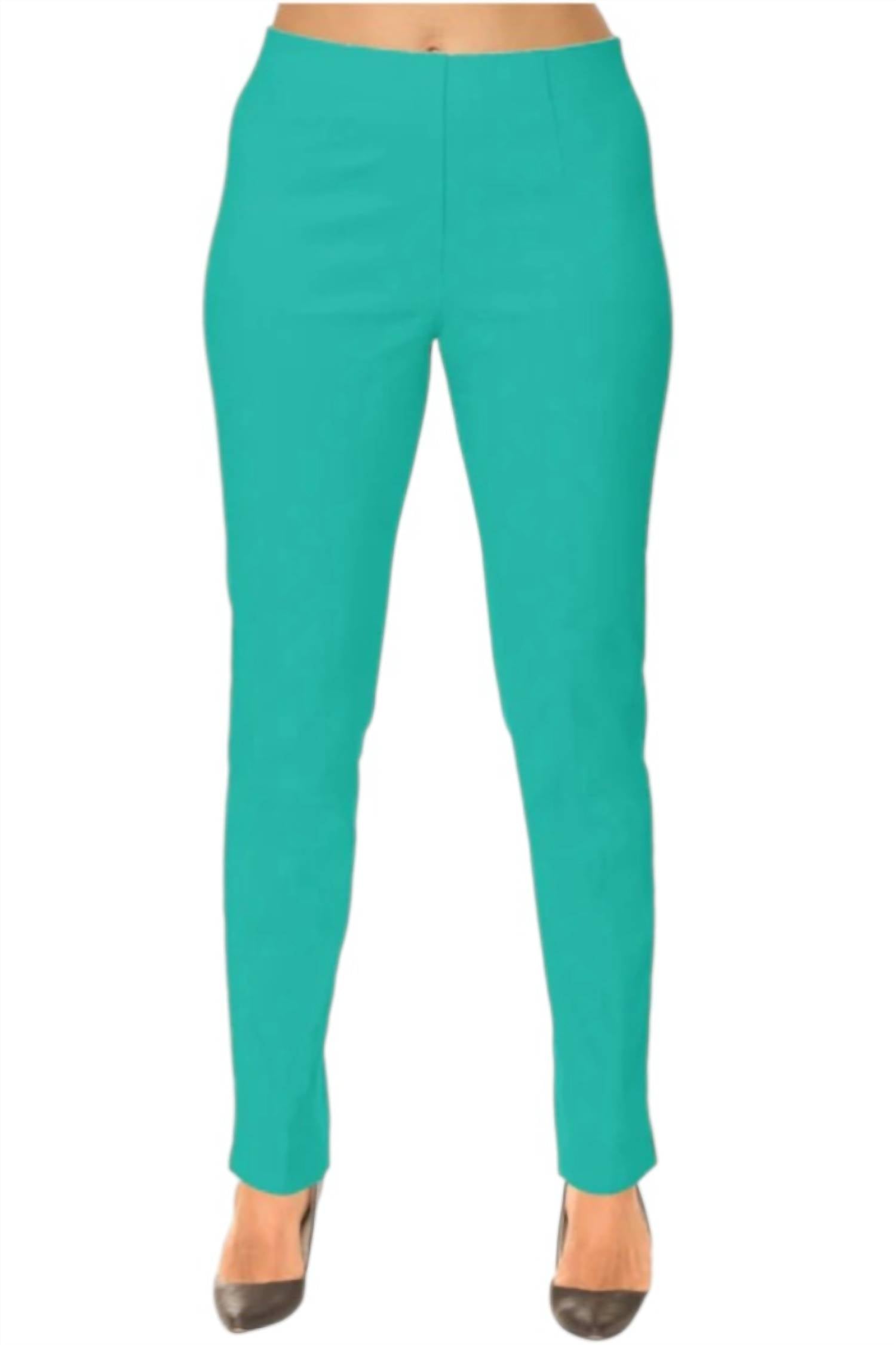 Beverly Rose Lior Sasha Denim Pants in seafoam - women's pants