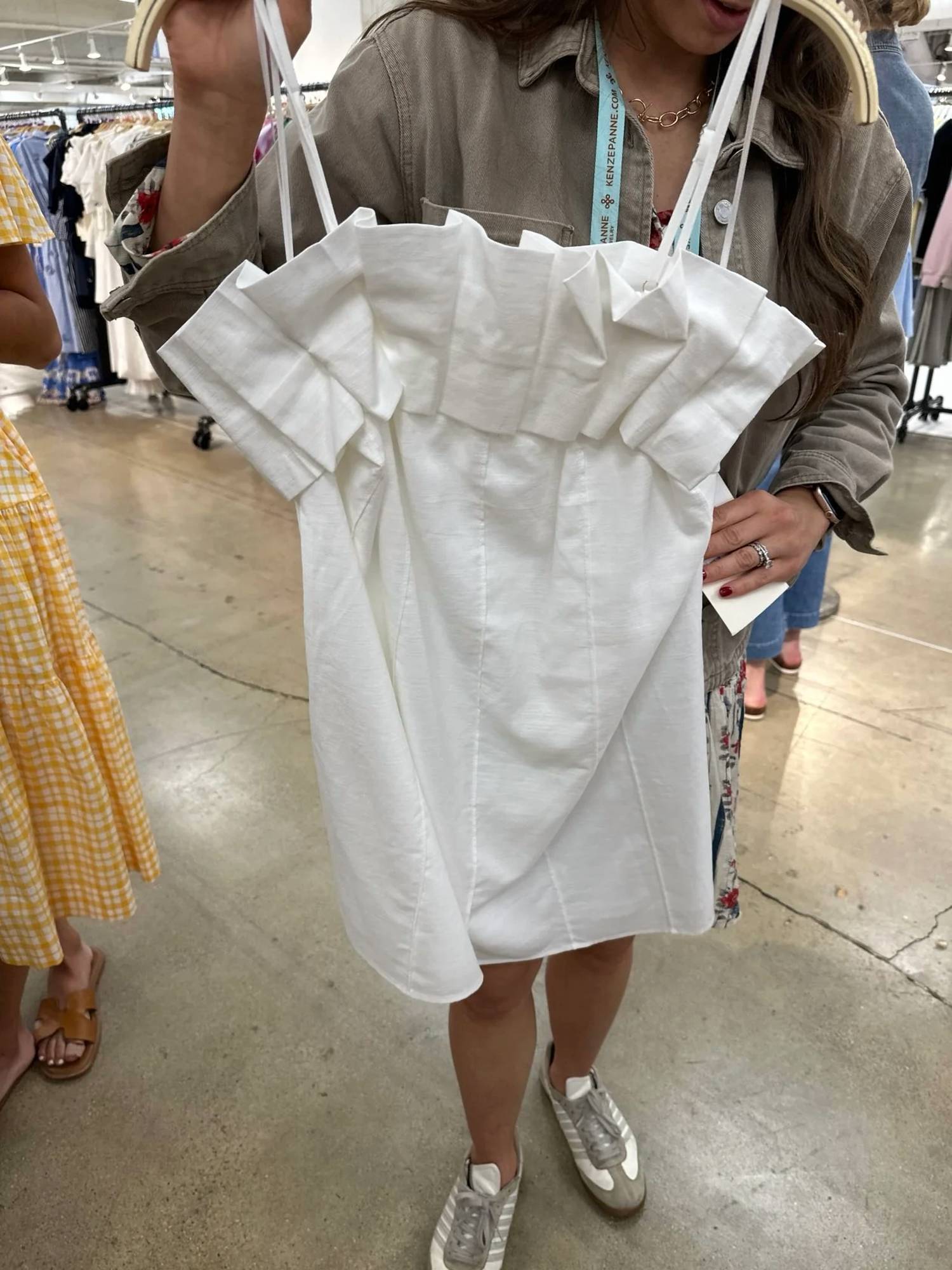 Pinch - Ruffle Off Shoulder Mini Dress