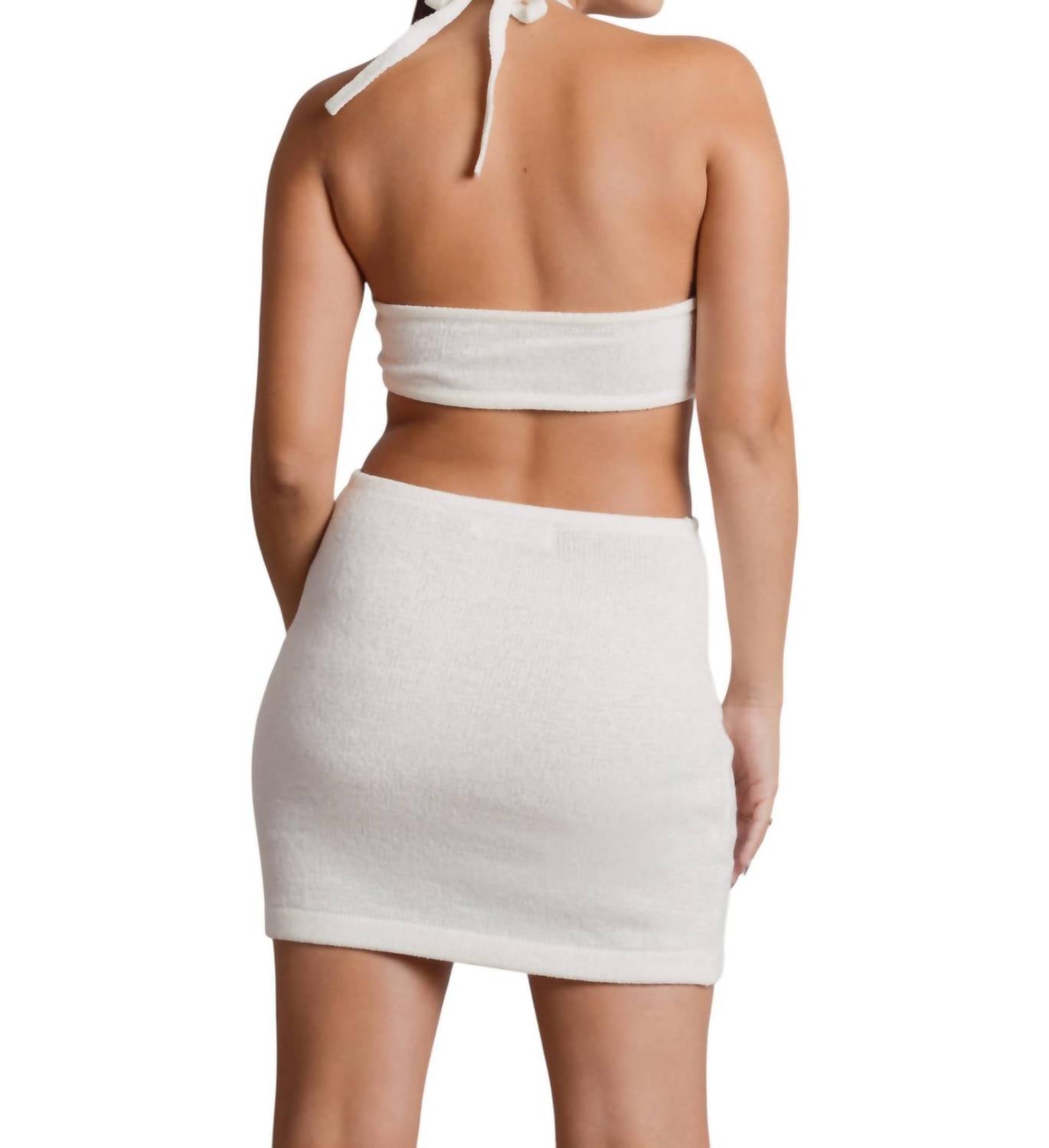 Beige Botany - Riviera Mini Dress