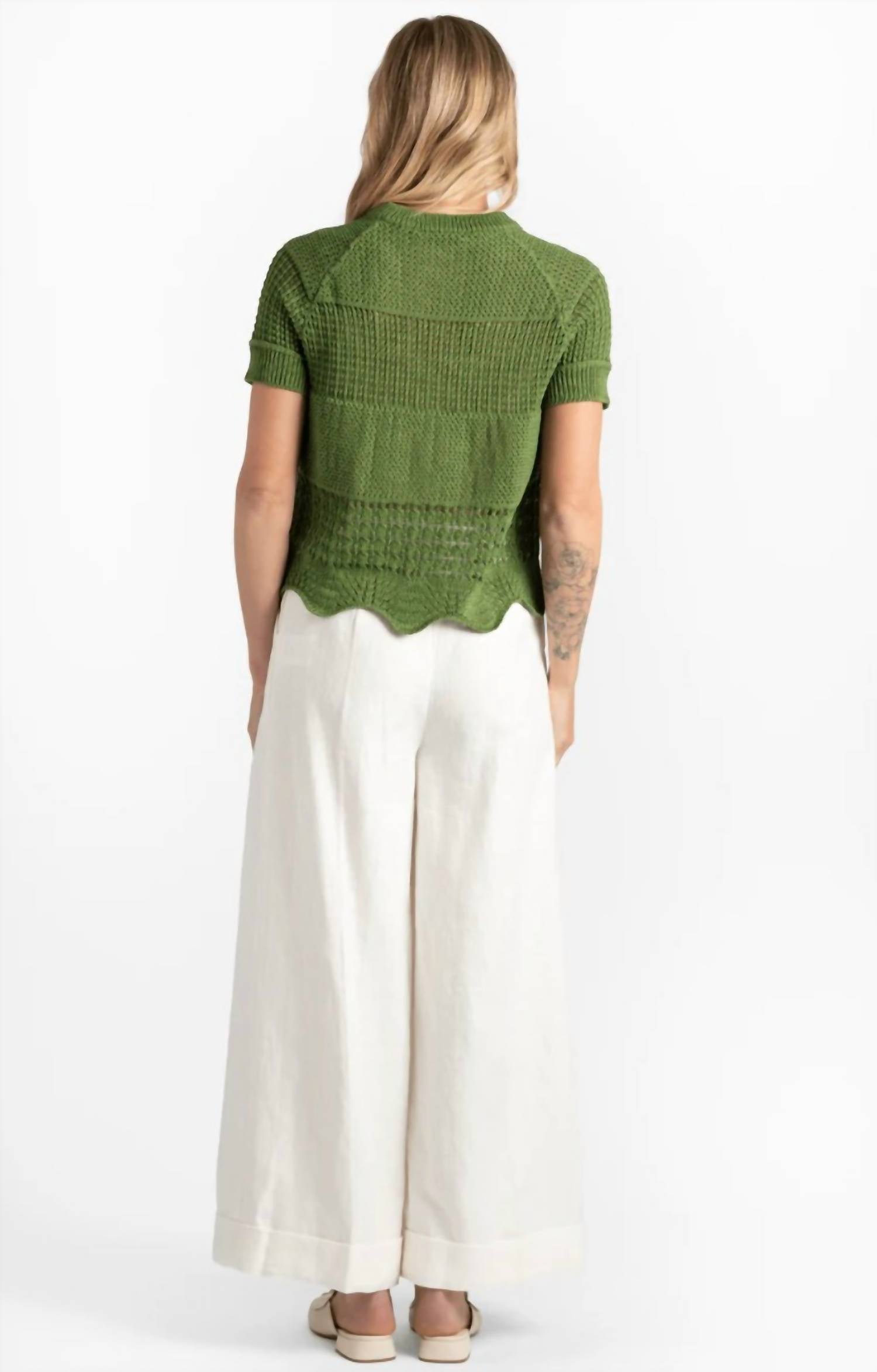 Odeeh - Cablé Knit Sweater