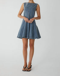 js71 Randall Dress in medium wash - women's dress