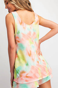 143 Story - Tie Dye Tank Top