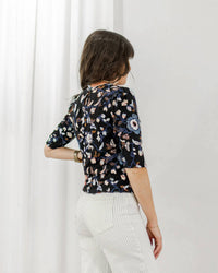Florez - Floral Overlay Top