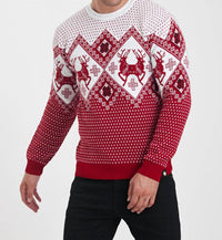 Galani - Men’s Modern Festive Knit Pullover Sweater