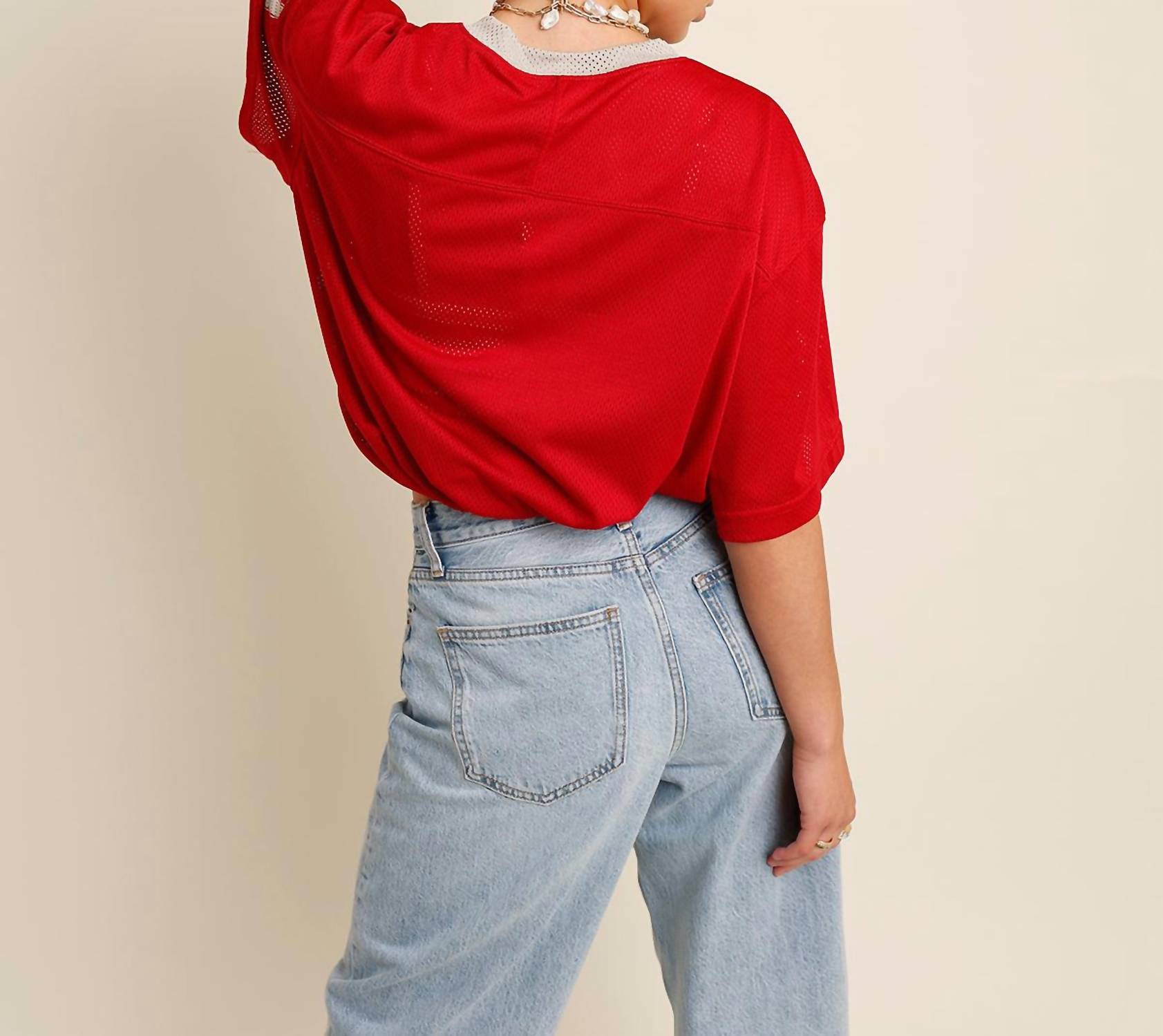 Mimosa - Eighty-fine Sporty Jersey Tee
