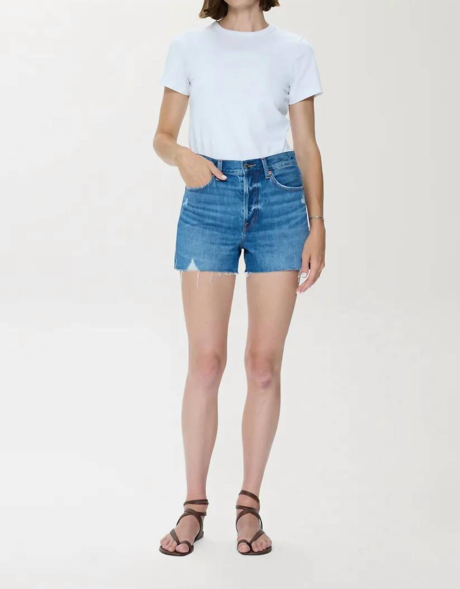 Pistola - Nova High Rise Cut Off Short