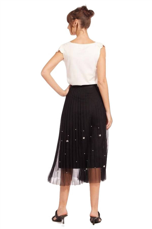 Lila Pearl Tulle Skirt