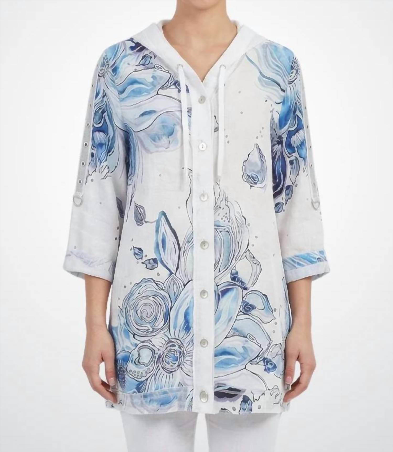 Dolcezza - Button-front Multicolor Jacket