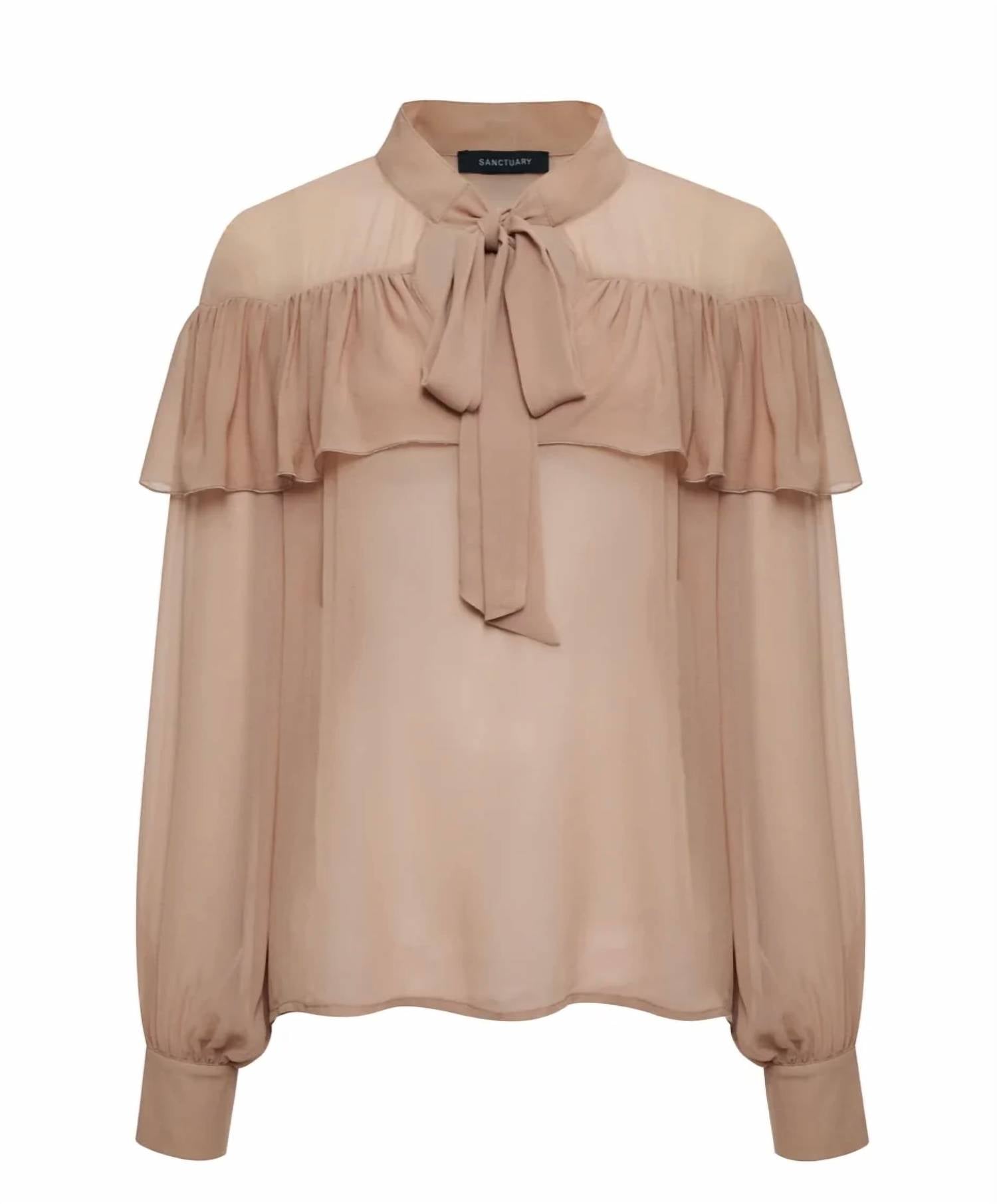 Sanctuary - Fade Into You Ruffle Blouse