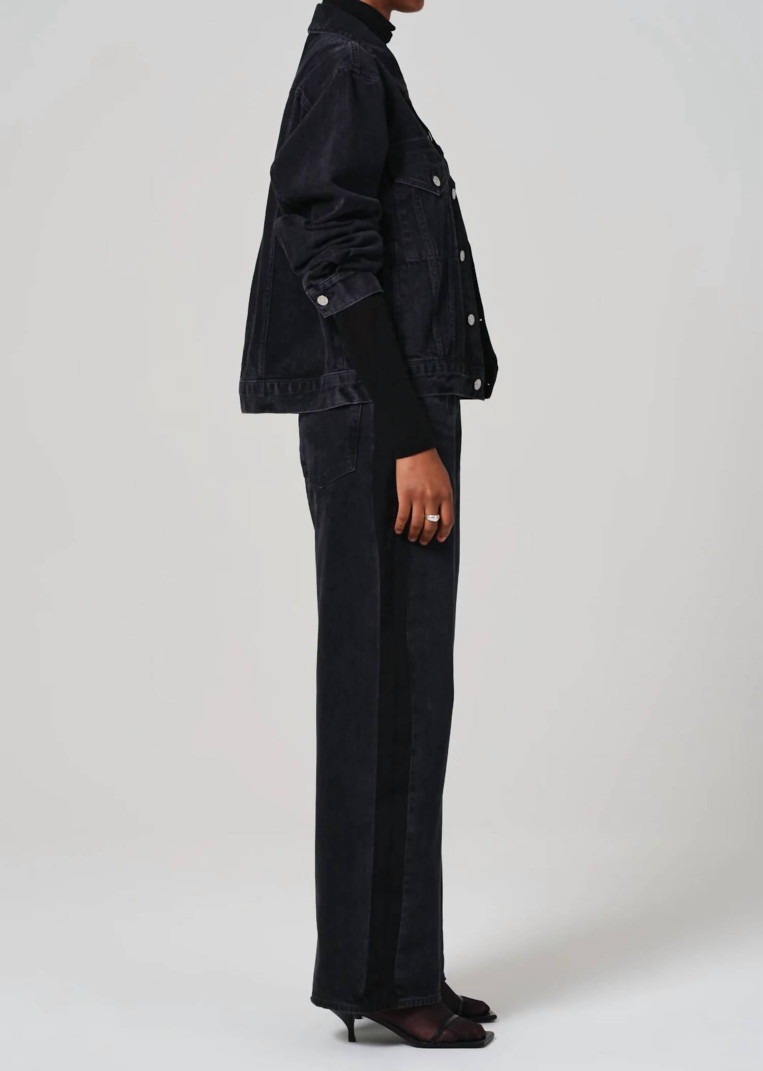 Citizens Of Humanity - Ayla Baggy Tuxedo Stripe Jean
