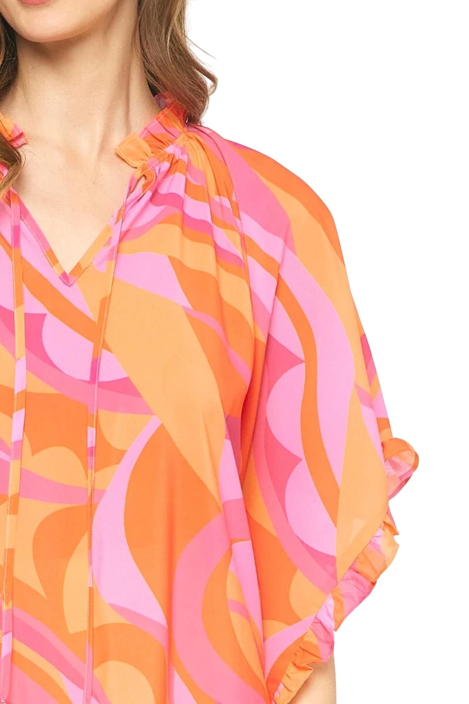 Entro - Kati Ruffles Tunic