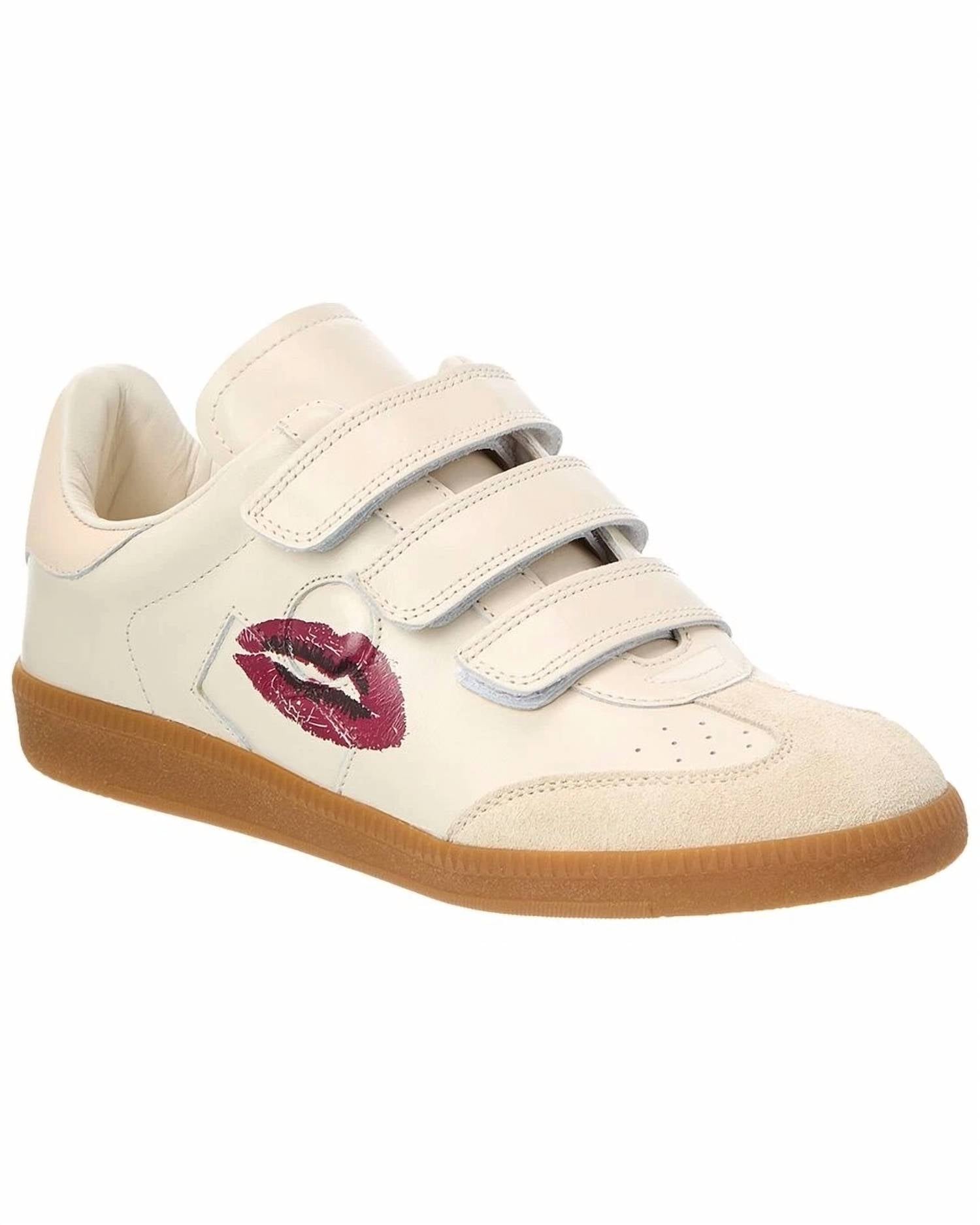 ISABEL MARANT Women's Beth Sneaker in chalk - women's sneaker