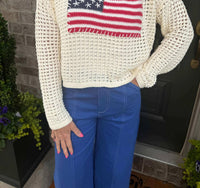 Urban Daizy - Crew Flag Sweater