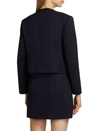 Frame - Stretch-wool Crewneck Jacket