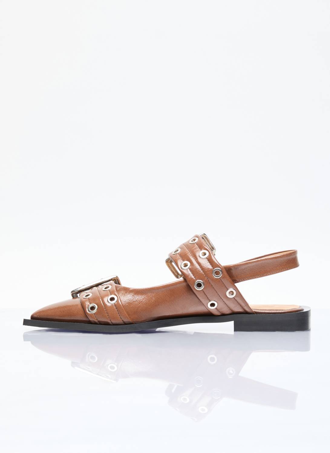 Marsh Wear - Women's Faux Leather Slingback Flats
