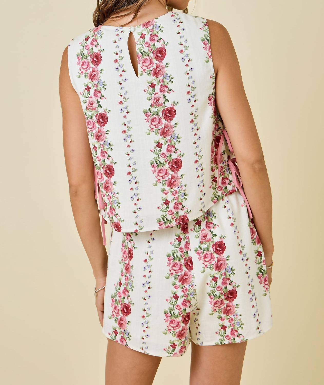 Day + Moon - Floral Tie Set