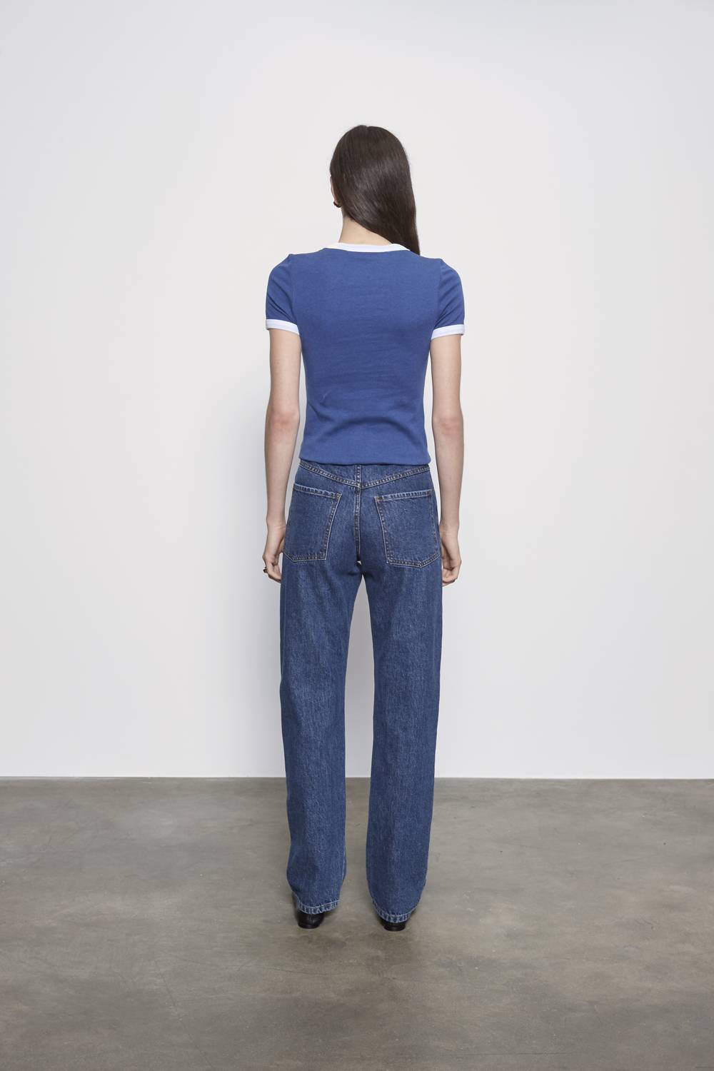 Enza Costa - COTTON CLASSIC RINGER TEE